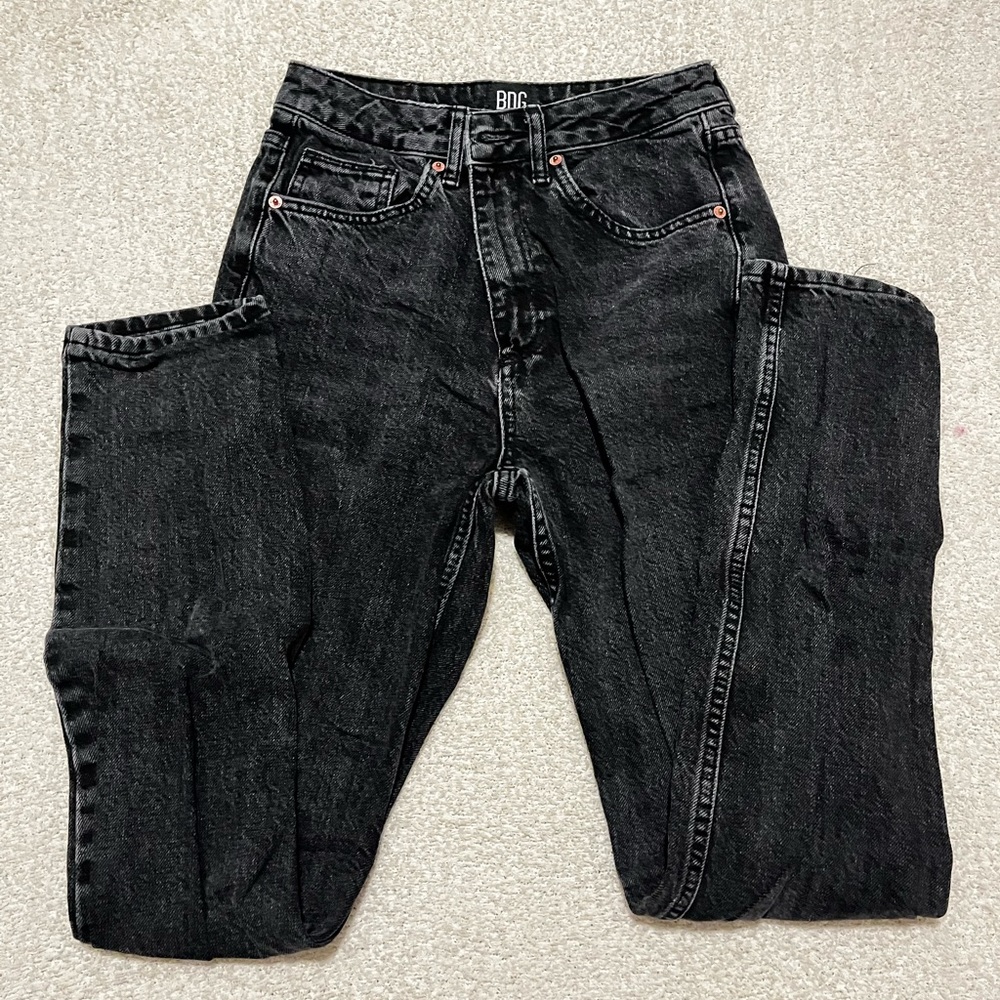 BDG Black Mom Jeans
